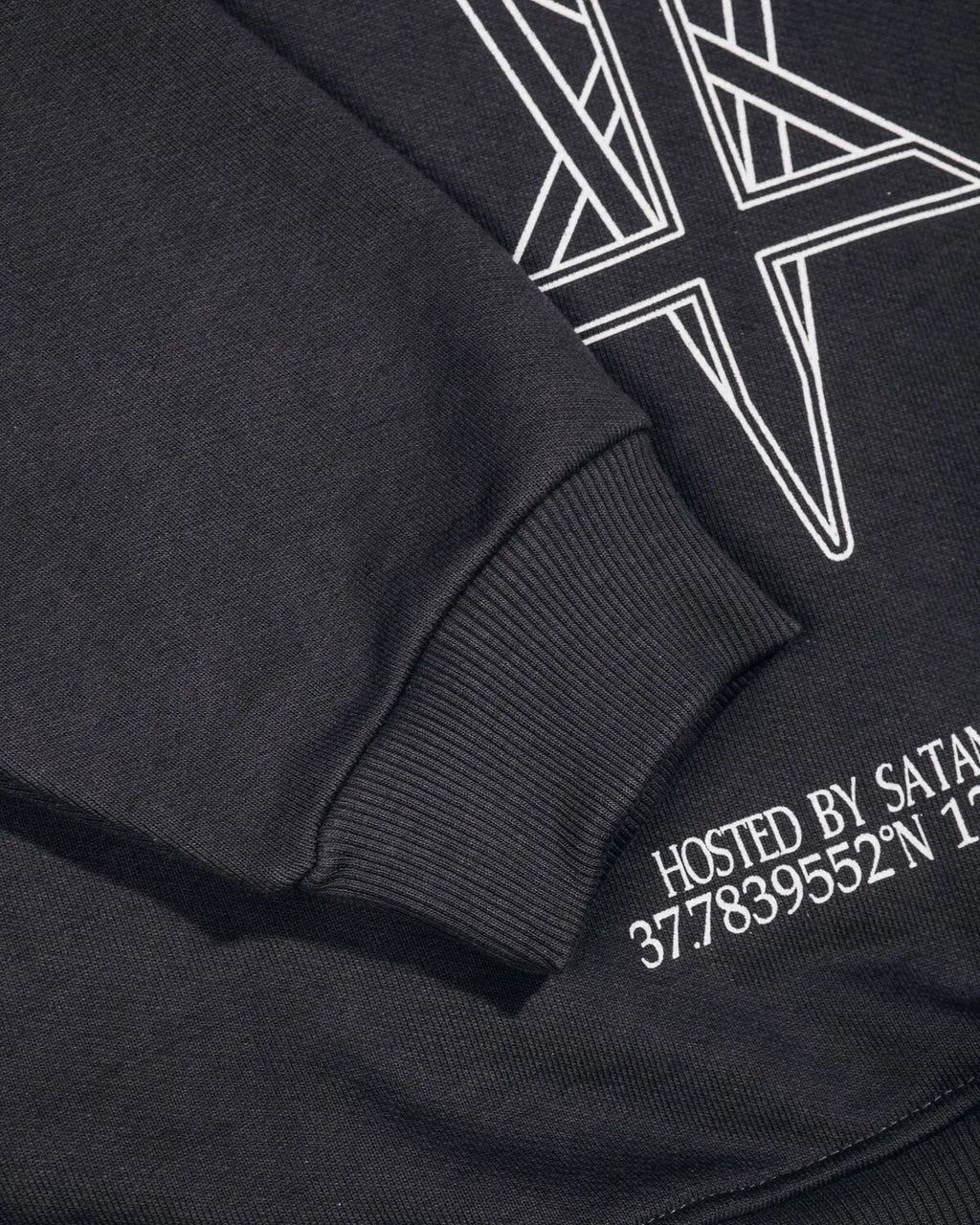 Hip Hop Streetwear Men Hoodies Satan Club Graphic Print Hooded Women Unisex Autumn Winter Punk Sweatshirts Y2K Coat Clothes Goth
