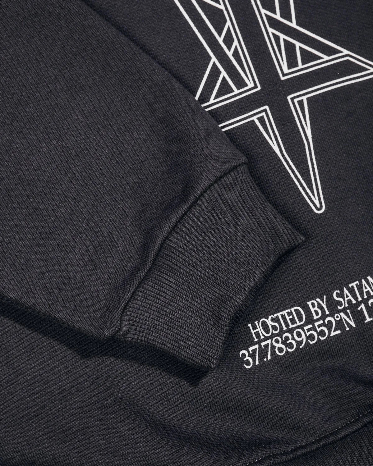Hip Hop Streetwear Men Hoodies Satan Club Graphic Print Hooded Women Unisex Autumn Winter Punk Sweatshirts Y2K Coat Clothes Goth