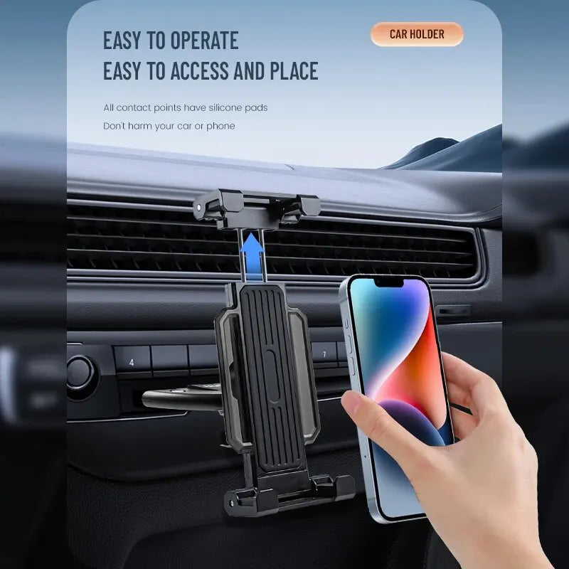Universal 4-13 Inch Tablet Stand Holder Car CD Slot Bracket Mobile Phone Mount for iPad Pro Air Mini iPhone Xiaomi Huawei Tab Pc