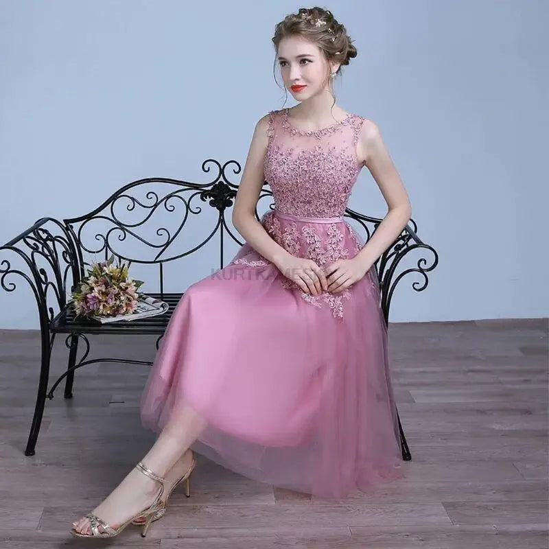 Embroidery Lace Beading Chiffon Long Evening Dresses for Women Summer 2024 Elegant Sexy Perspective Birthday Wedding Party Dress