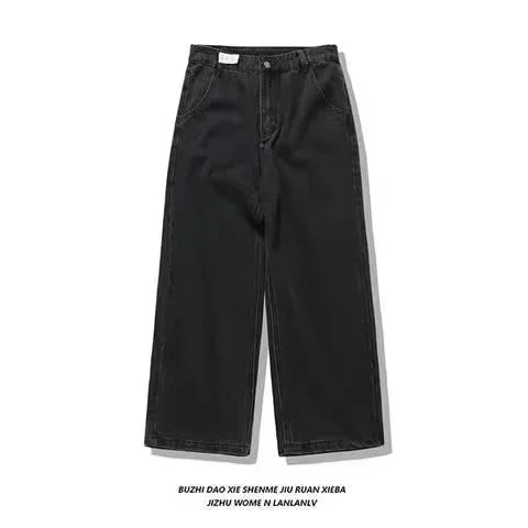 Affliction New Jeans American New Fashion Embroidered Loose Jeans Men and Women Street Casual Floor Mopping Pants
