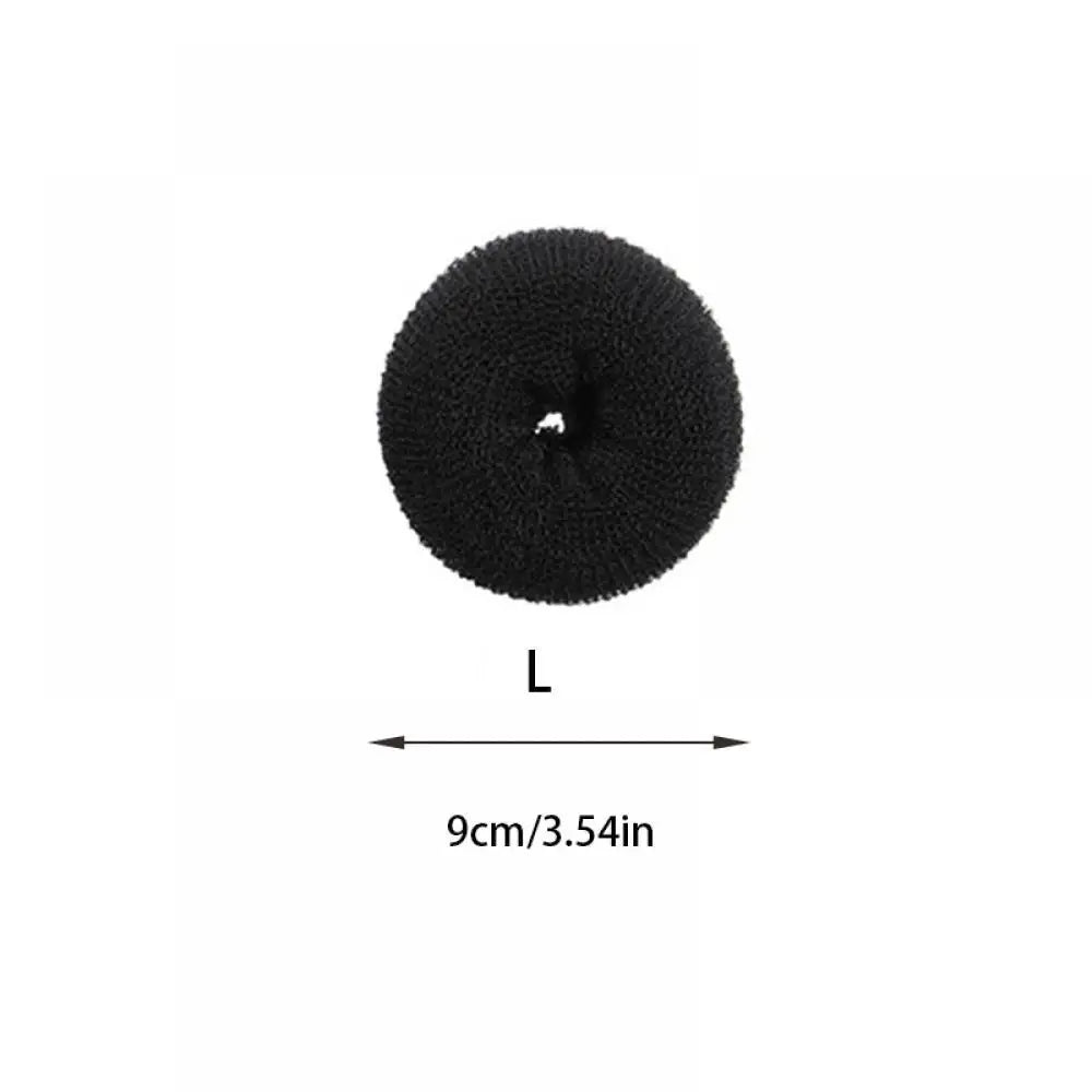 Plate Hair Donut Hair Bun Maker Roller DIY Magic Elastic Foam Sponge Hair Styling Tools Princess Hair Accessories S/M/L