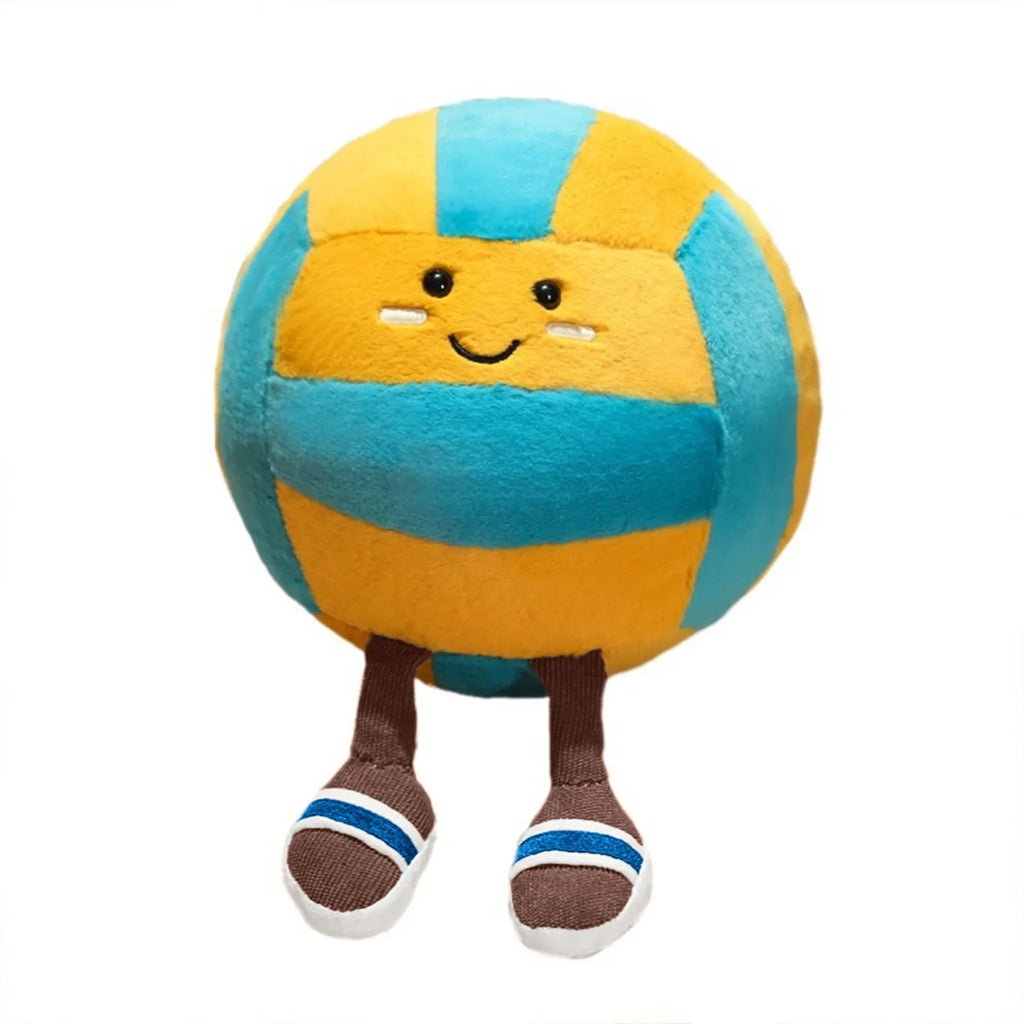 Cute Basketball Football Tennis Baseball Billiards Plush Toys Soft Stuffed Balls Pillow Players Souvenir Birthday Gift