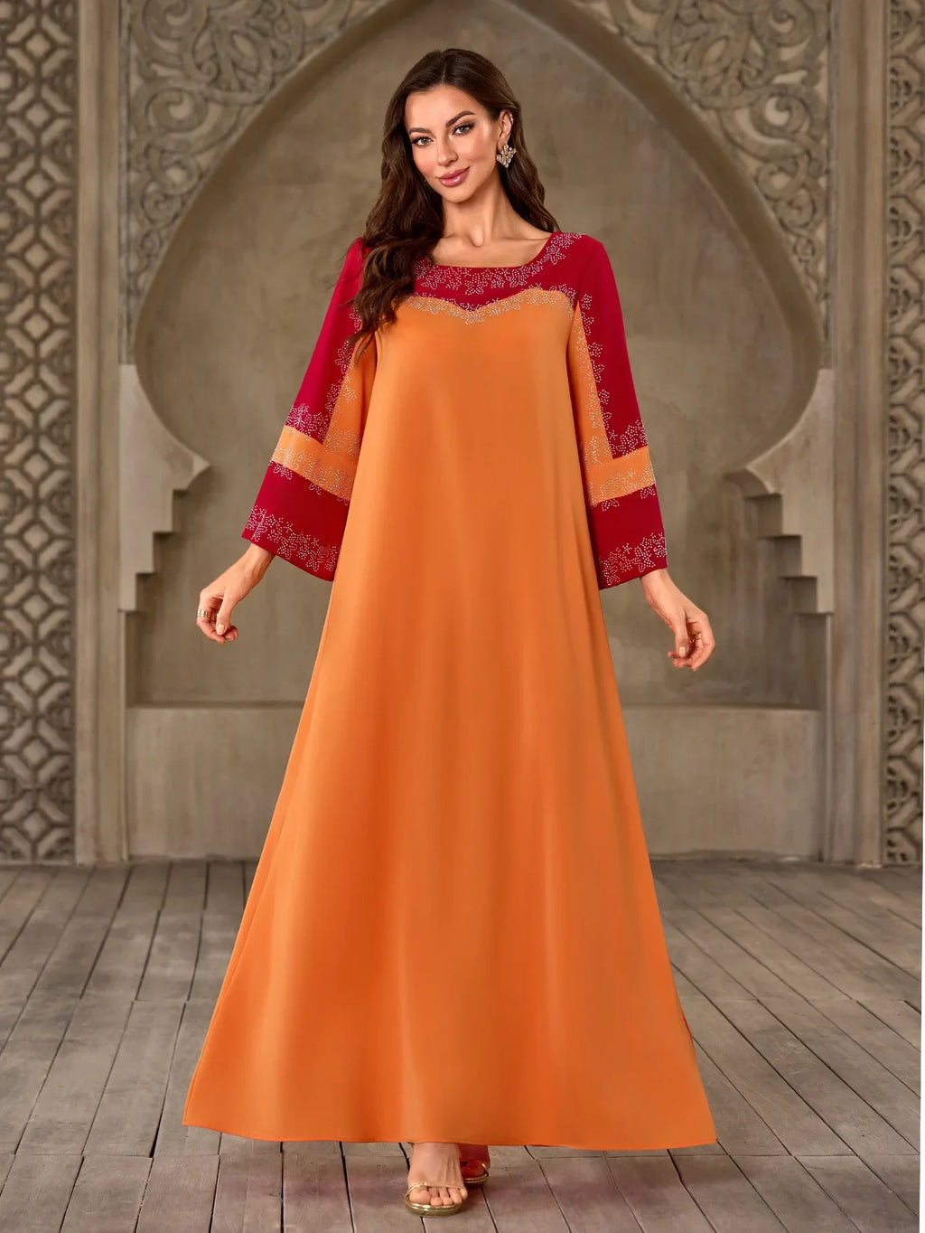 Dubai Luxury Abaya Eid Djellaba Ramadan Women Muslim Dress Turkey Kaftan Kebaya Caftan Marocain Femme Robe Islam Jalabiya Abayas