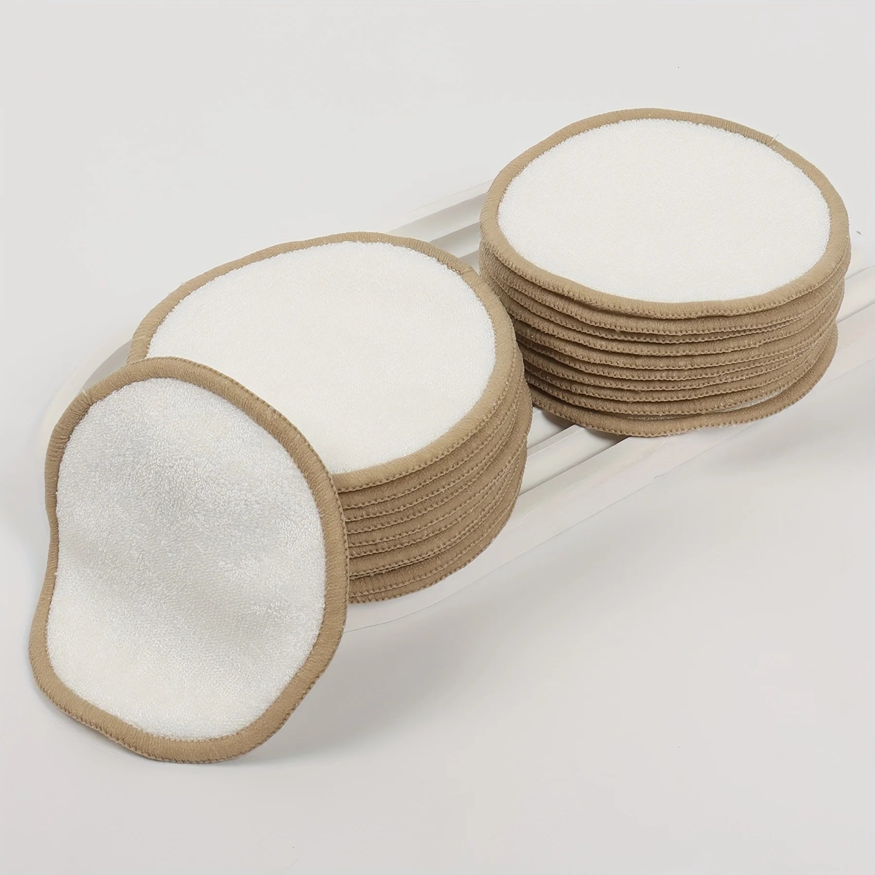 10 Reusable Makeup Remover Pads, A Gentle Facial Cleansing Sponge Suitable for All Skin Types, Odorless, Beauty Tool