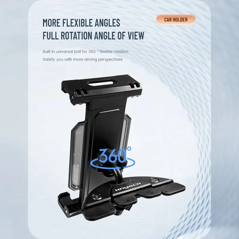 Universal 4-13 Inch Tablet Stand Holder Car CD Slot Bracket Mobile Phone Mount for iPad Pro Air Mini iPhone Xiaomi Huawei Tab Pc
