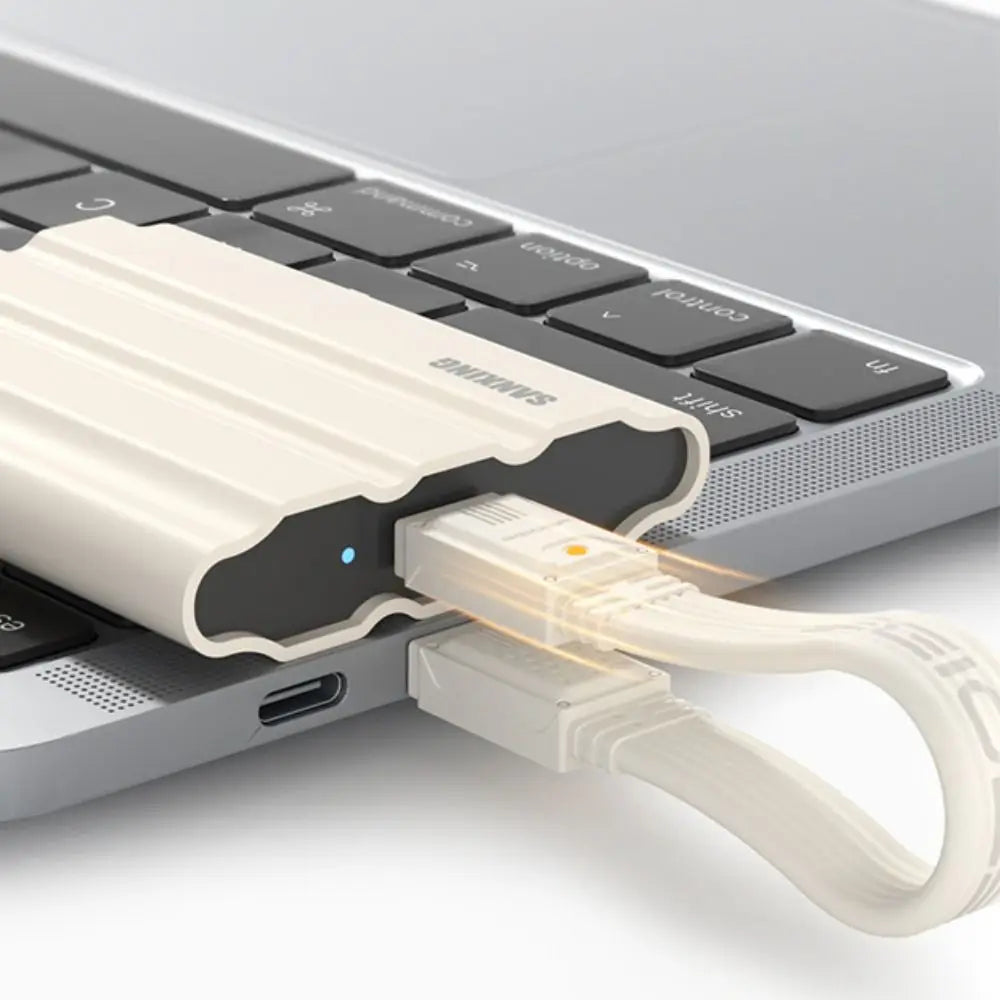 كابلات هاتف TPE USB 4 خفيفة الوزن كابل بيانات مزدوج الرأس من النوع C كابل بيانات من C إلى C PD 240 واط خط نقل بيانات محور لابتوب