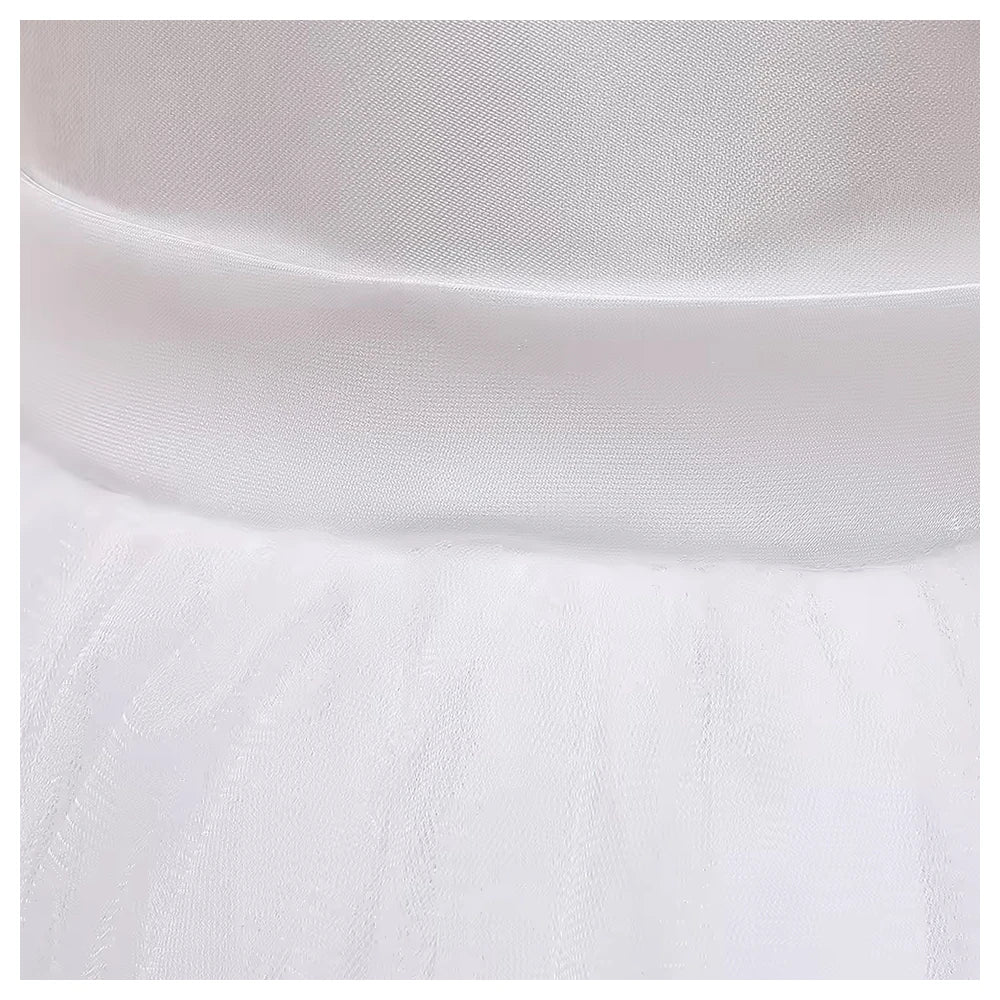Baby Embroidery Elegant Princess Dress for Girls Luxury Lace Vintage Children Festival Party Gown 0-2Y Formal Weddings Dresses