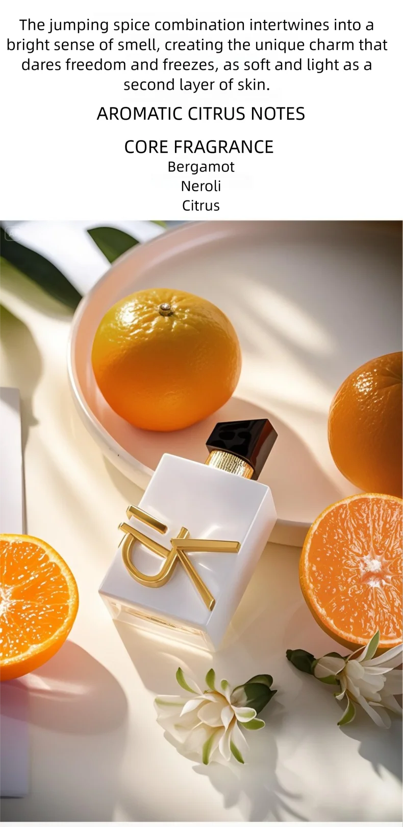 New Free Water Woman perfumes Aromatic Citrus Notes Lasting Fragrance Body Spray Light Flavor Summer Fragrance perfume