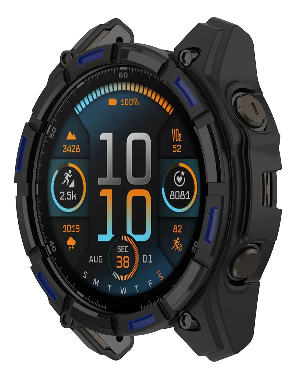 Silicone Protective Cover for Garmin Fenix 8 51mm Solar Soft Silicone Case for Garmin Fenix8 47mm Solar Smart Watch Accessories