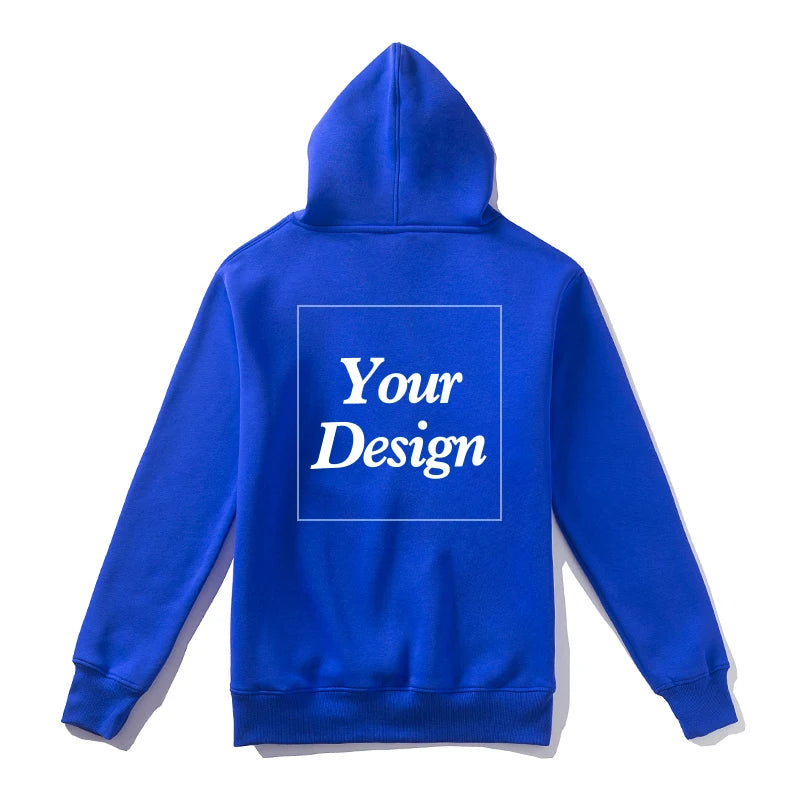 Top Quality Custom Cotton Zipper Hoodie Print Photo Text Brand Logo Men Womens Thick Fleece Autumn Winter Warm Sweatshirt 350gsm