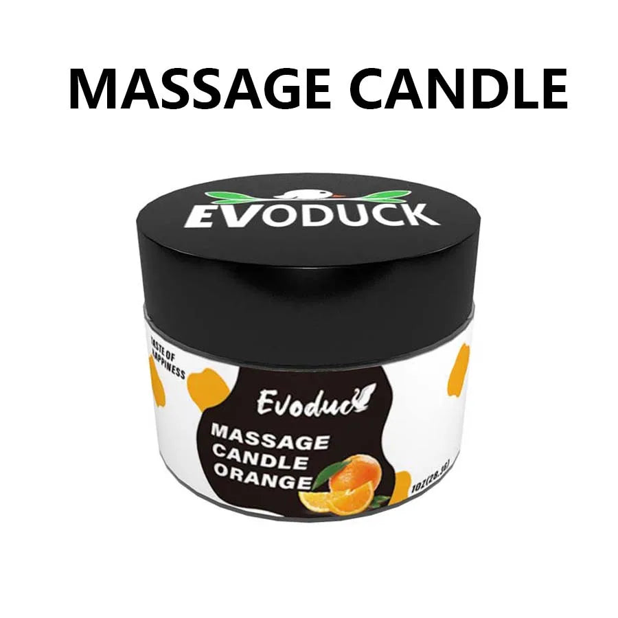 Massage Oil Candle Geranium Soy Wax Low Temp Melt Pour Body Moisturizing Skin Care Spa Bath Relaxing Couples Gift Women Birthday