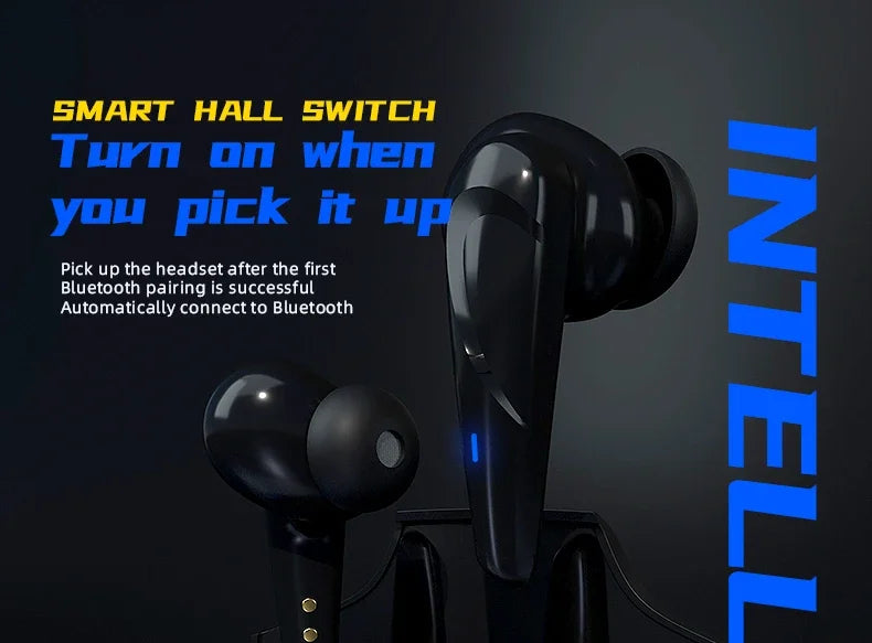 G11 Bluetooth Headphones Gaming Wireless Bluetooth Headset Earphone Bluetooth Earbuds HIFI With Mic Charging Box Free Shipping