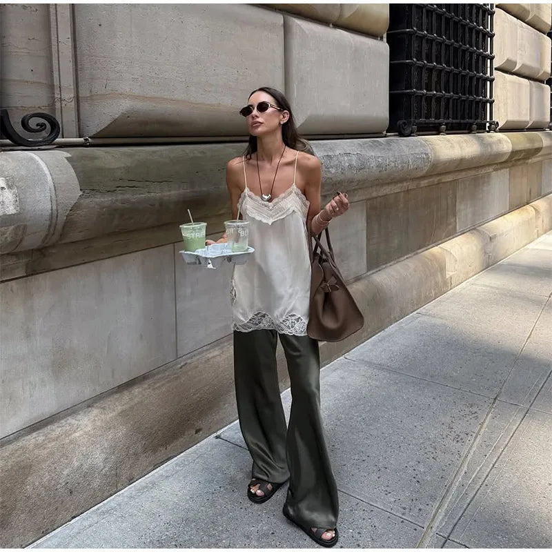 Women's Printed Sleeveless Halter Dress Waist-Closed A-Line Lady Elegant Dresses 2026 Spring Summer Fashion Female Vacation Robe
