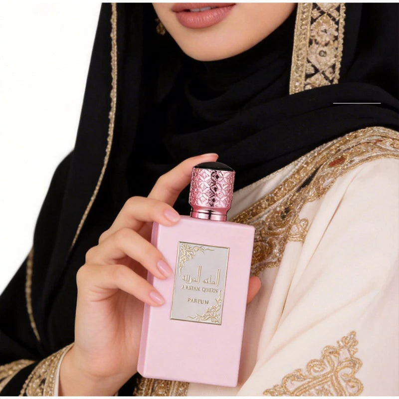 Dubai Arabian Queen Perfume Asophisticated Long-lasting Fragrance Made Middle Eastern Oud Floral  Fruity Scent Perfect For Date
