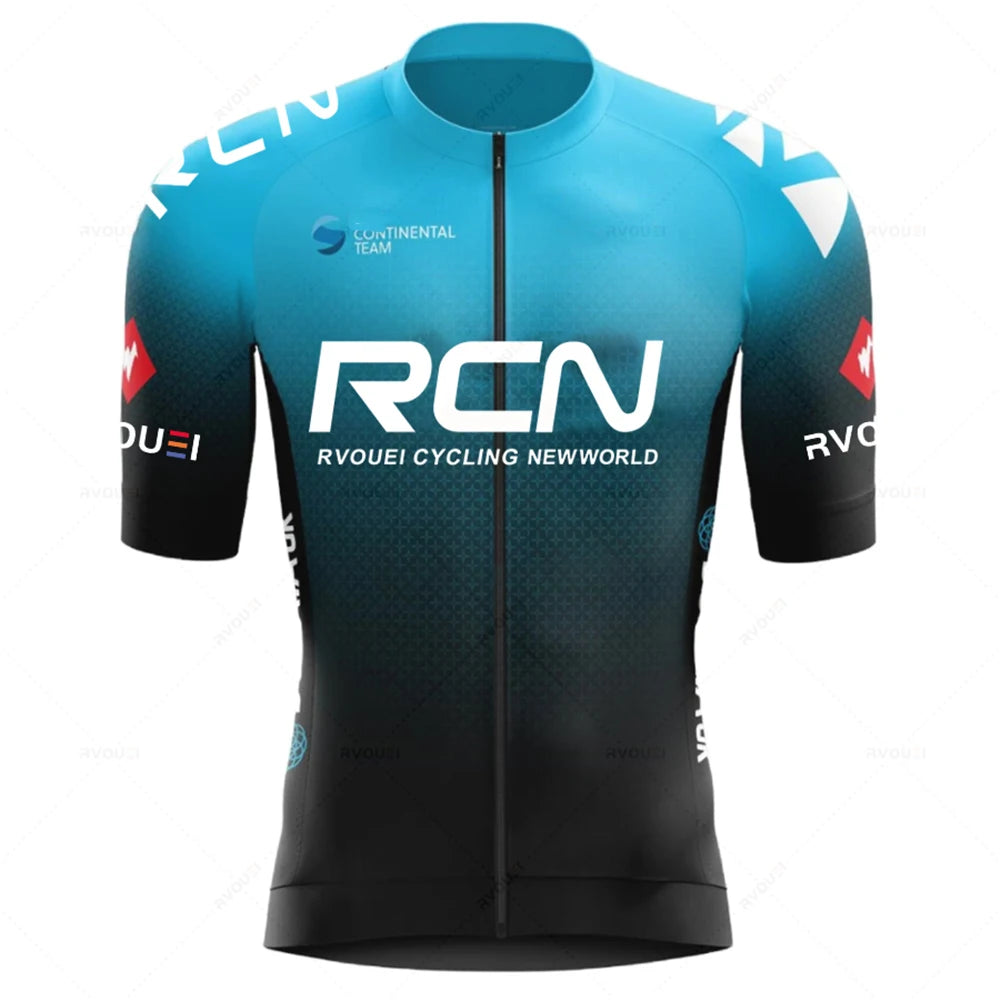 Rcn Cycling jersey Sets 2025 Men's Cycling Clothing Summer Short Sleeve MTB Bike Suit Bicycle Bike Clothes Ropa Ciclismo Hombre