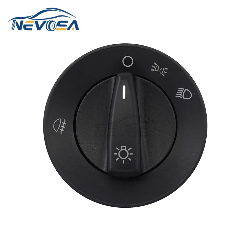 NEVOSA 1C0941531 Car Headlight Fog Lamp Light Control Switch For Volkswagen VW Jetta MK4 Bora Golf Passat 5 Beetle