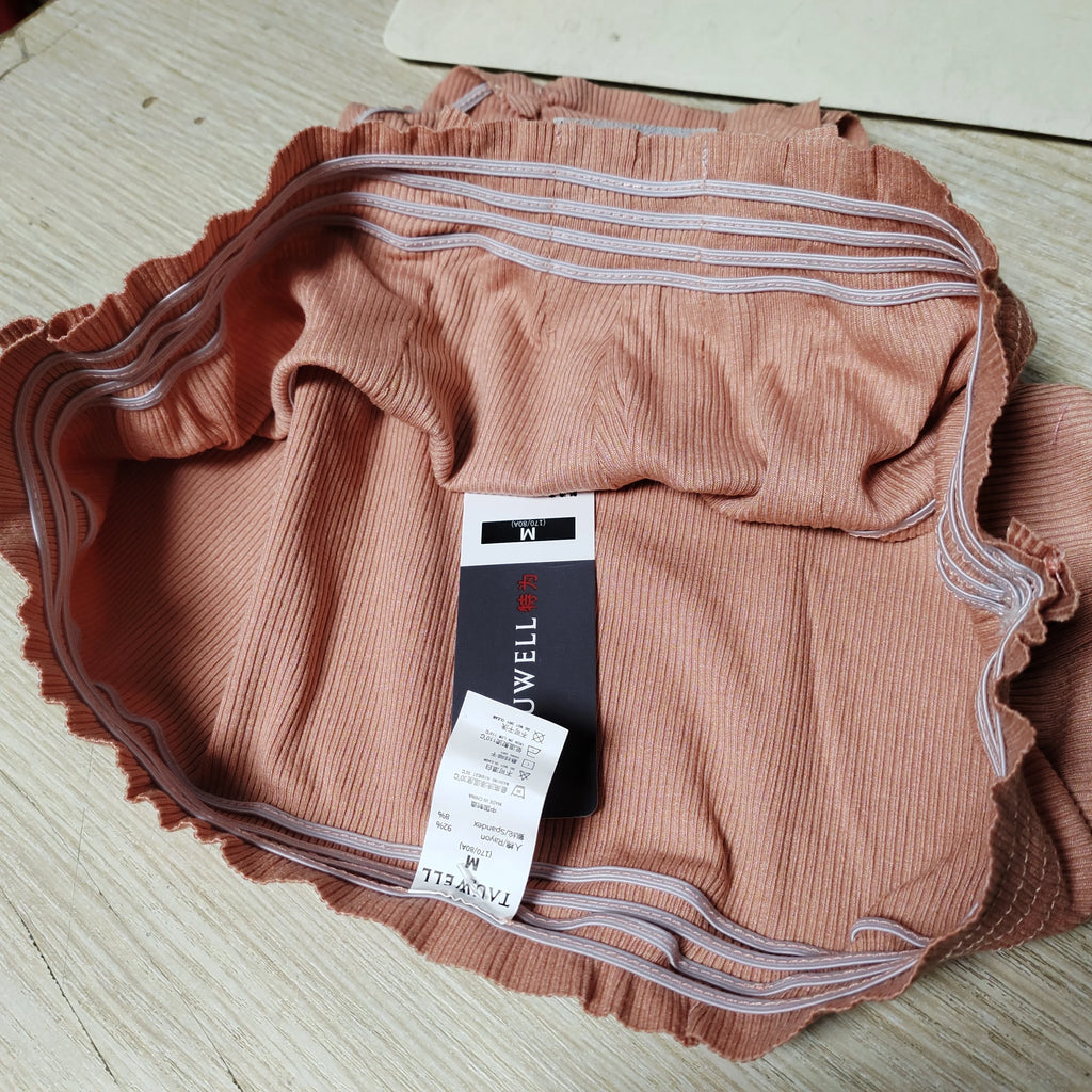 TAUWELL Men's Sexy Rib Brief Underwear Comfortable Rayon Material New Arrivals