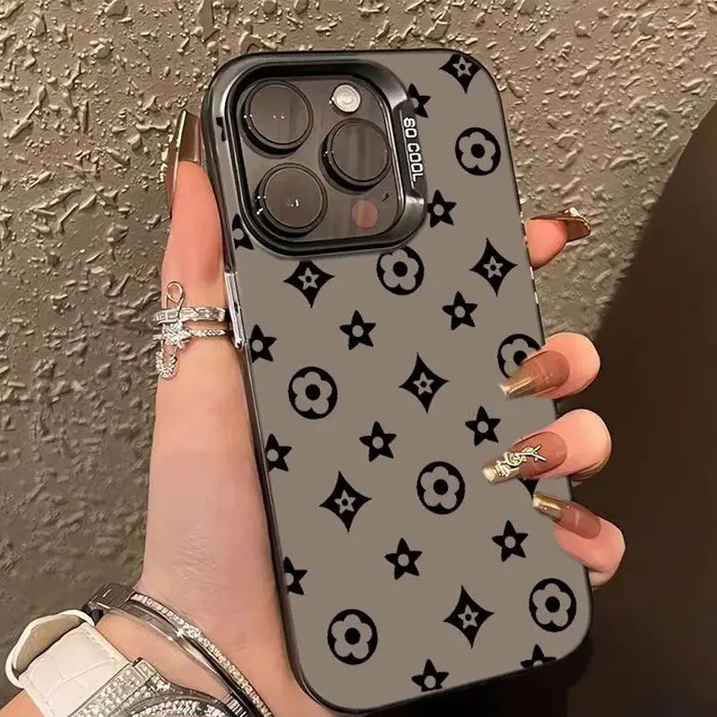 Printed Trendy Small Patterns Phone Case for Samsung Galaxy S25 S24 S23 S22 S21 S20 Note20 FE Ultra Plus 5G Anti Fall Matte Back