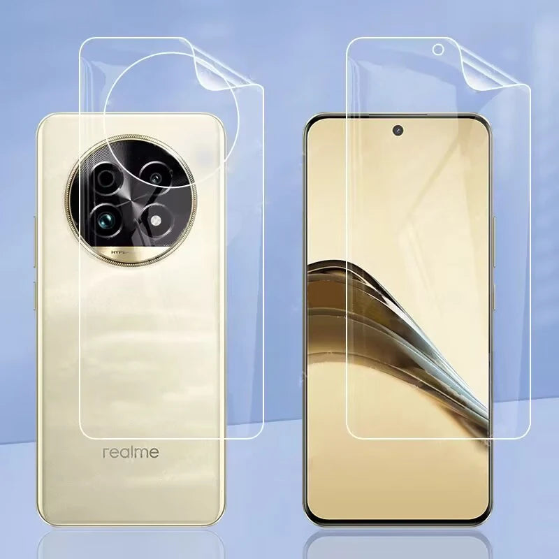 2PCS Matte Hydrogel Film for Realme 16 15 14 13 12 11 10 Pro Plus Screen Protector for Realme 15T 14T 14X 15X C85 Pro Soft Film