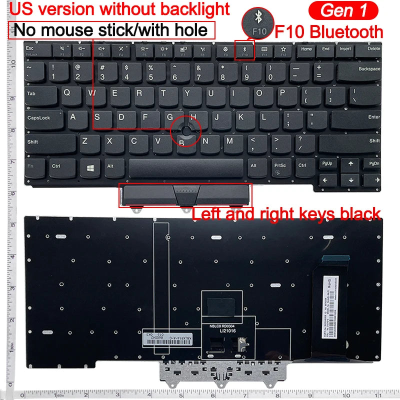 New US keyboard for Lenovo ThinkPad E14/R14/S3 GEN 2 E14 2nd gen2 gen3 gen4/R14 Gen 2 E14 2nd Gen 2/E14 2nd Gen 3/E14 2nd Gen 4