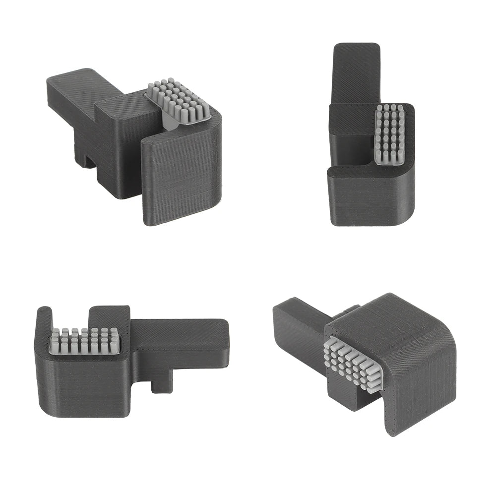 For bambulab P2S Series nozzle silicone wiper Nozzles Brush Hotbed Mounted Scrubbers for Bambu lab Cleaning Tool 3D Printer