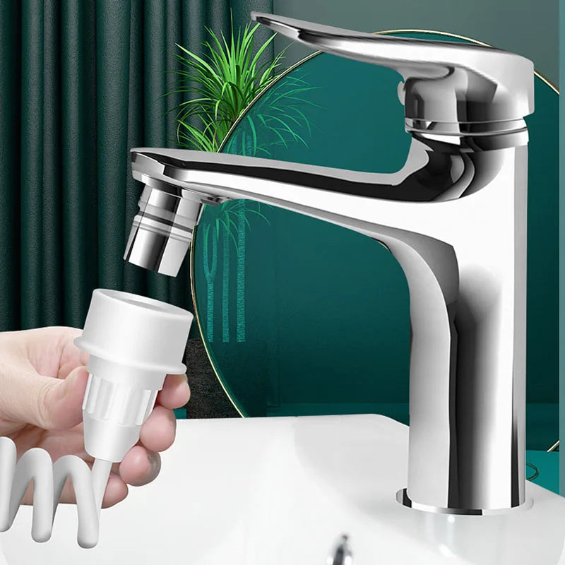 Dental Water Flosser Faucet Oral Irrigator Floss Dental Irrigator Portable Dental Water Jet Teeth Cleaning Mouth Washing Machine