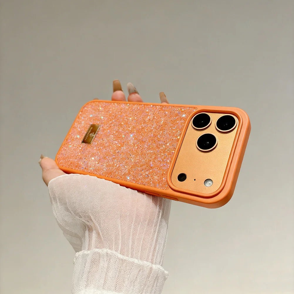 Luxury Bling Diamond Phone Case for iPhone 17 Pro Max 17 Pro Air 16 Pro 15 + 14 13 12 11 Glitter Trendy Style Protect Cover