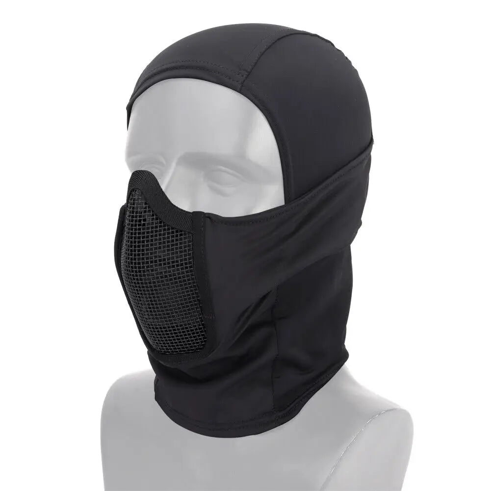 Motorcycle Balaclava Breathable Protection Mask Universal Tactical Headgear CS Hunting Airsoft Wargame Sports Mask