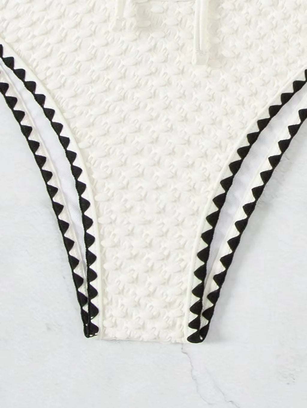 White Swimwear 2 Piece Strapless Swimsuit Women Sexy Bandeau Backless Bikini Set Lace-up Patchwork Beach Bathing Suit 2025 New