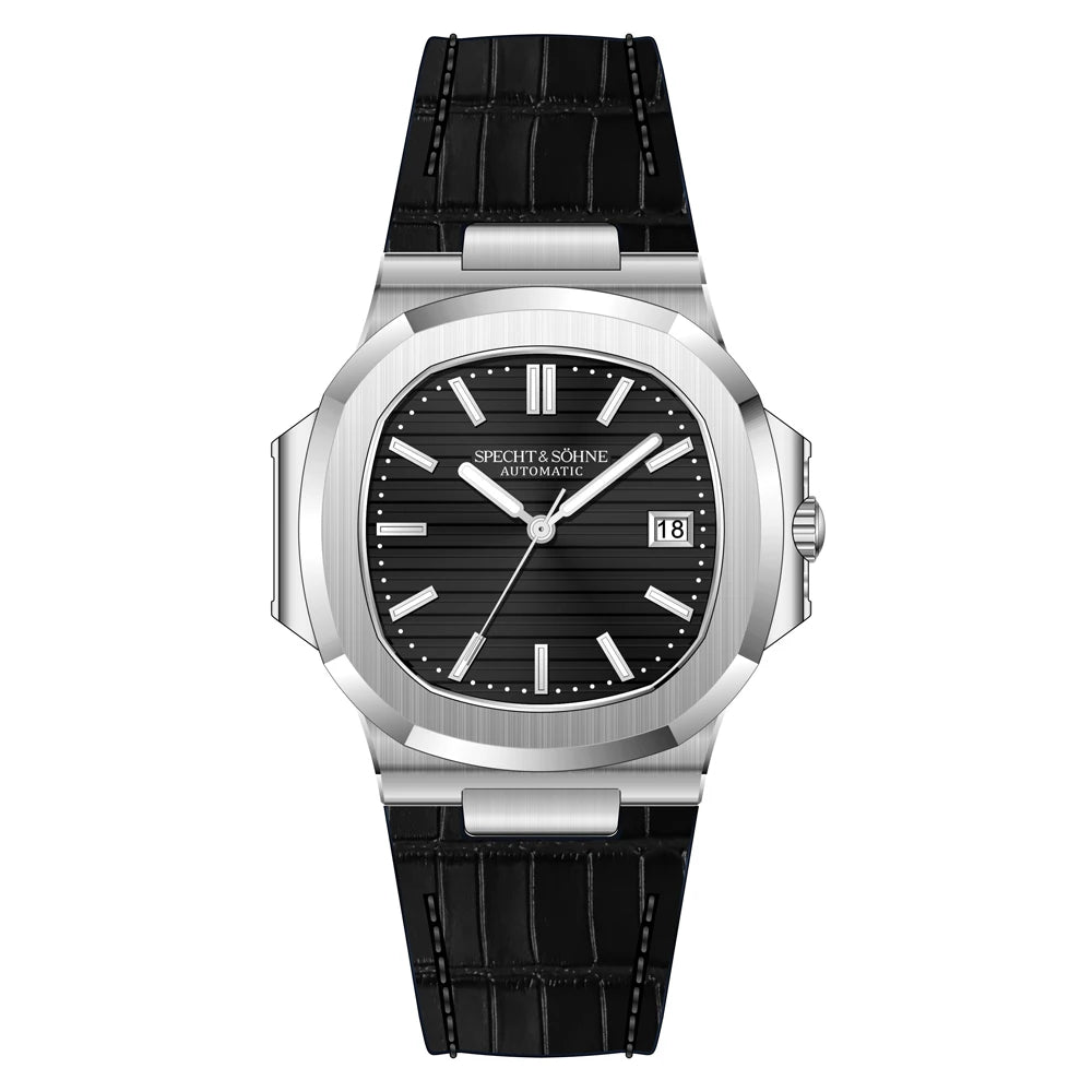 New Arrivals Specht & Söhne Mens Watches Classic Watch Automatic Watch Rose Gold Stainless Steel Relogio Masculino Waterproof