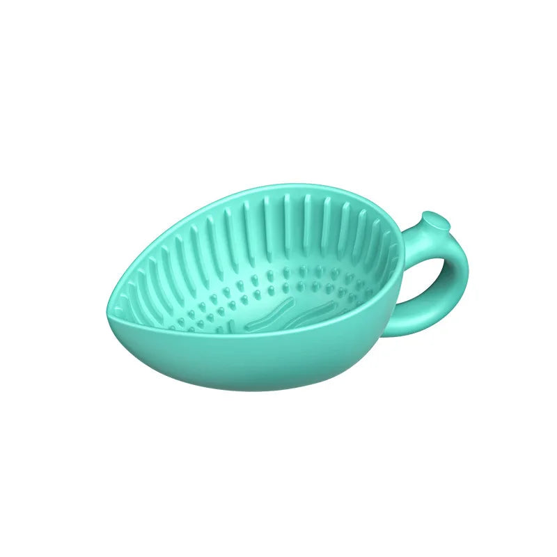 Silicone Makeup Brush Cleaner Bowl for Powder Puff Cosmetic Eyeshadow Makeup Brush Soft Silicone Folding Beauty Tools