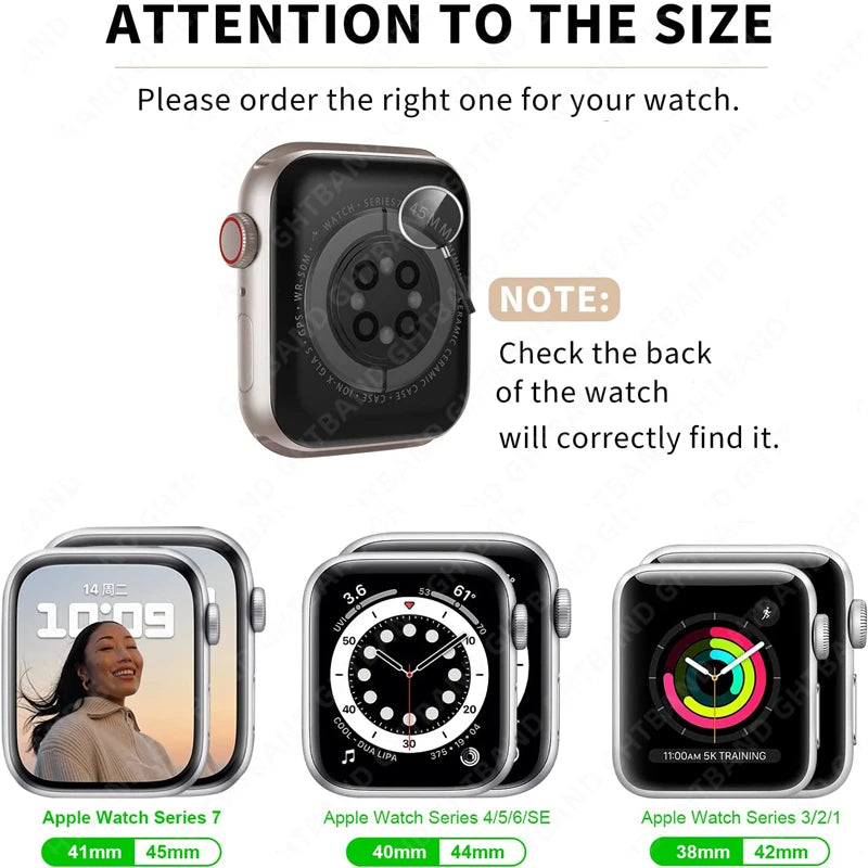 Glass+Case for Apple Watch 44mm 45mm 41mm 40mm 42mm 38mm Screen Protector Cover Change Ultra Bumper iWatch Series 9 8 7 SE 6 5 3