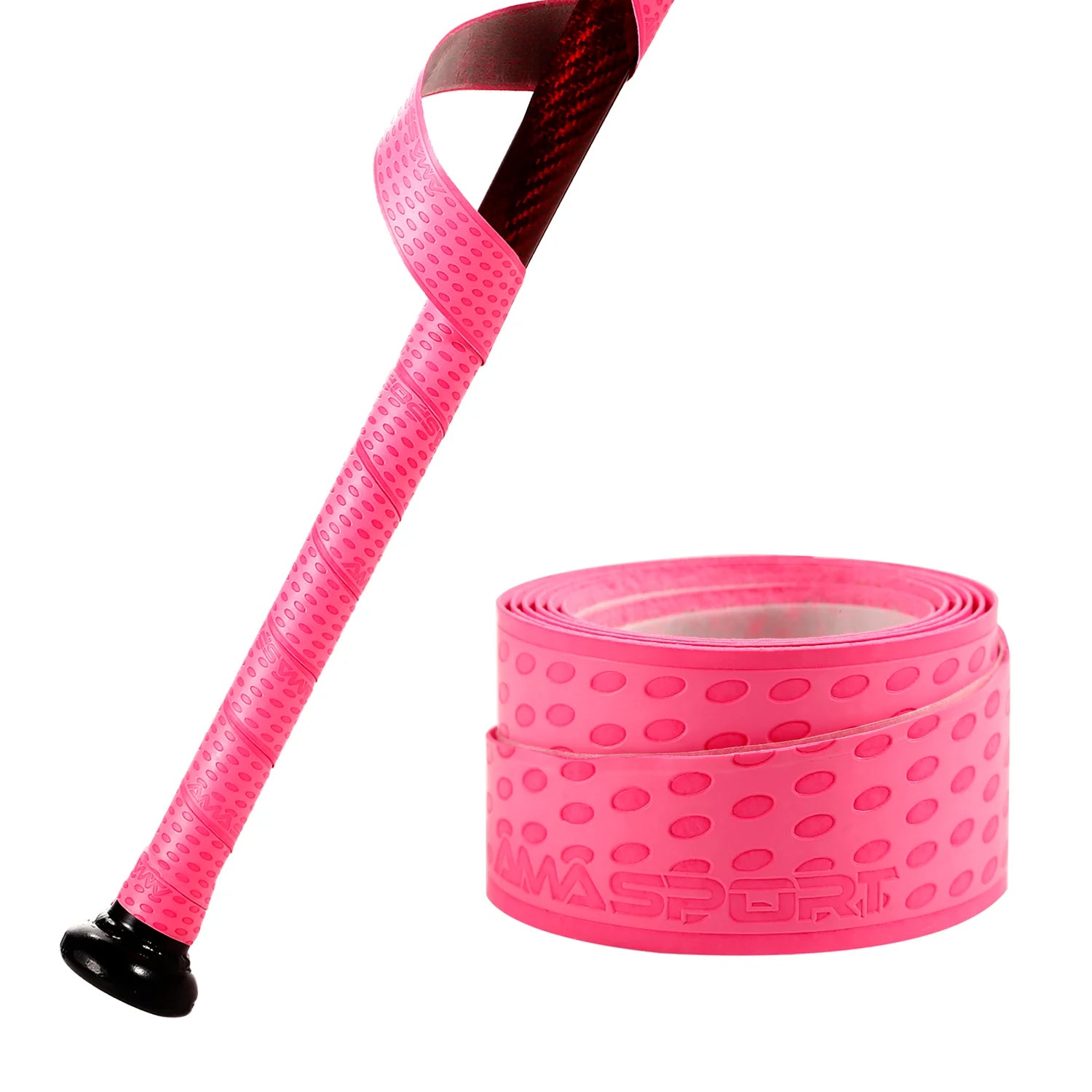 AMASPORT Baseball Bat Grip 1.1mm New Arrivals Embossed Pattern Grips for Baseball Bat Tape for Base Ball Accessories