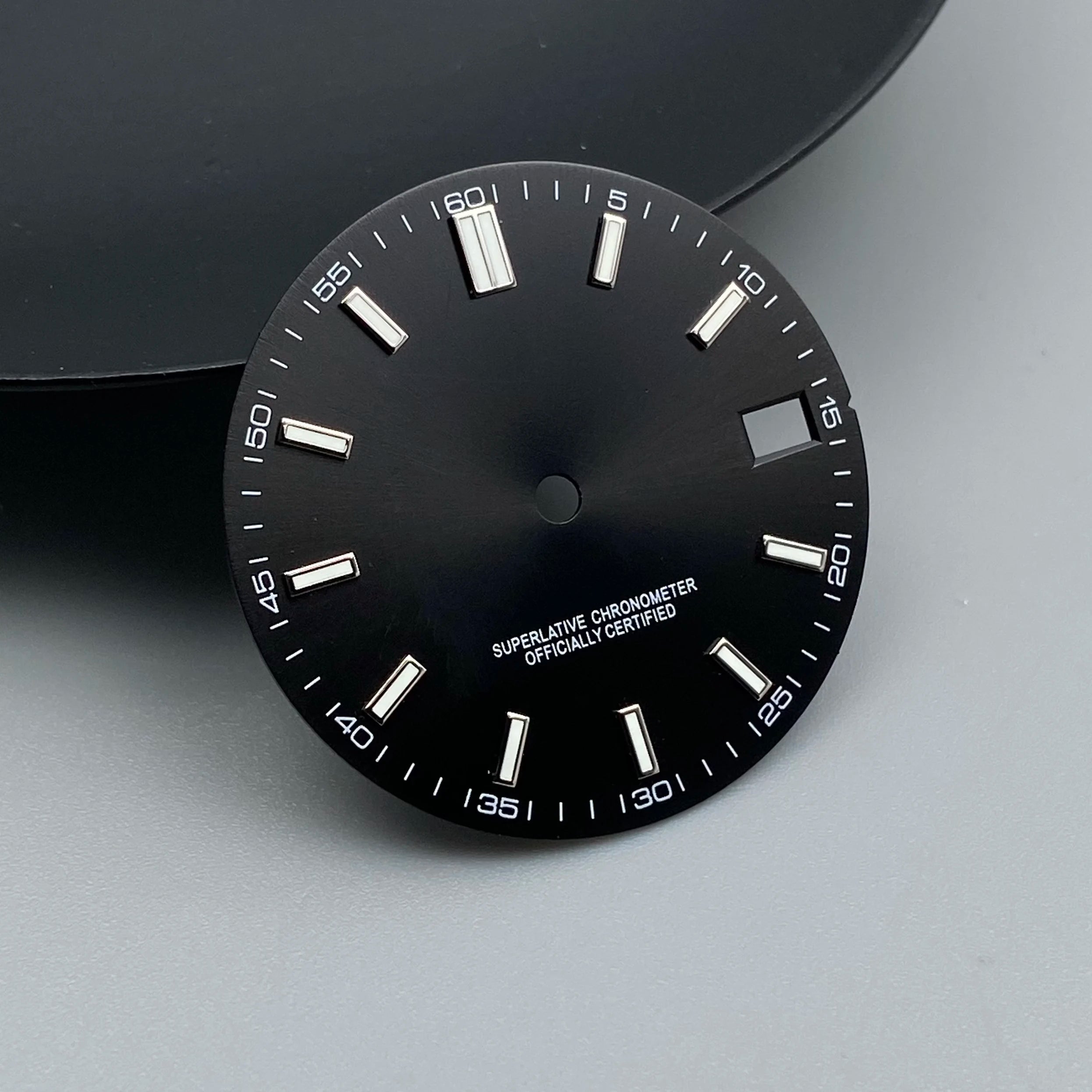 New arrivals 36mm watch case Engine Turned BEZEL for AK Parts Replacemet Fits 28.5mm Dial NH35/36 Movement Modification Parts