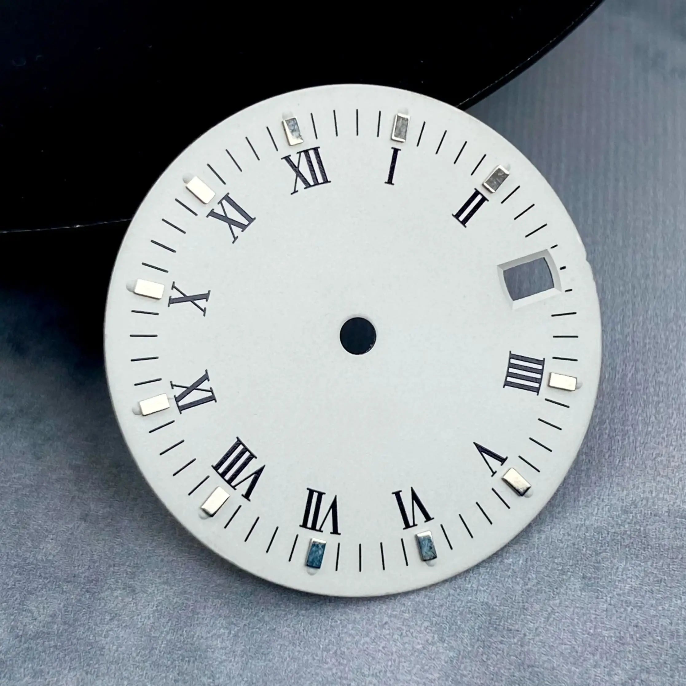NH35 New Arrivals 36mm watch case Engine Turned BEZEL For AK Parts Replacemet NH35/36 Movement Modification Parts 28.5mm Dial