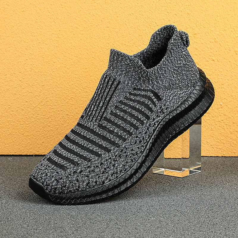 Men Sports Shoes Summer Breathable Casual Socks Shoes Men Pedal Light Sports Running Outdoor Walking Training Tennis Shoes