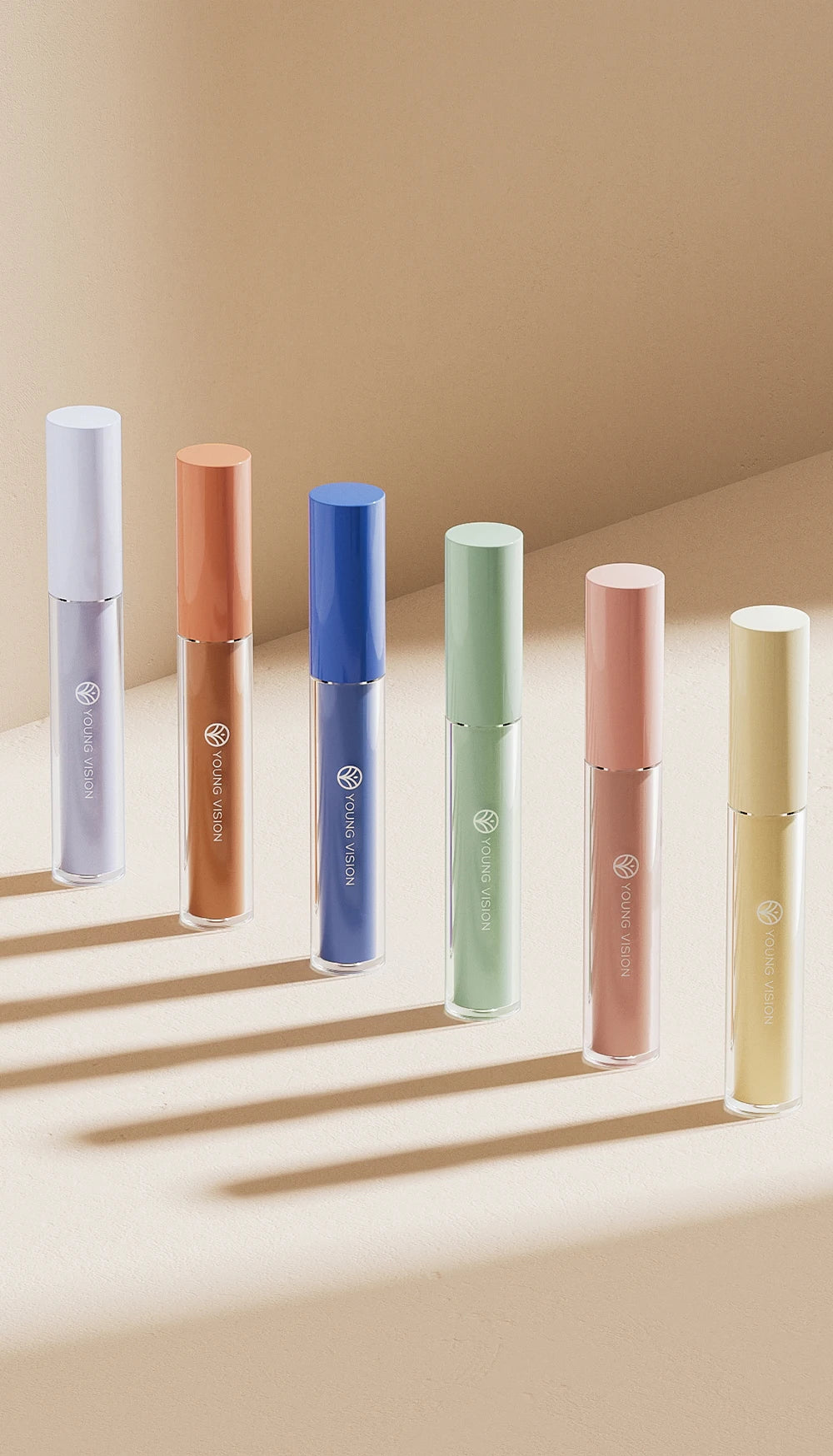 YOUNG VISION 6 Colors Hydrating Fresh Concealer Brightens Skin Tone and Covers Blemishes and Dark Eye Circles Concealer