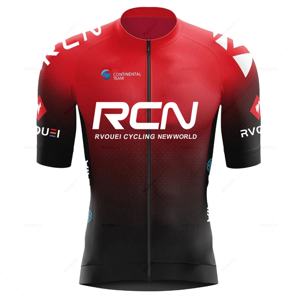 Rcn Cycling jersey Sets 2025 Men's Cycling Clothing Summer Short Sleeve MTB Bike Suit Bicycle Bike Clothes Ropa Ciclismo Hombre