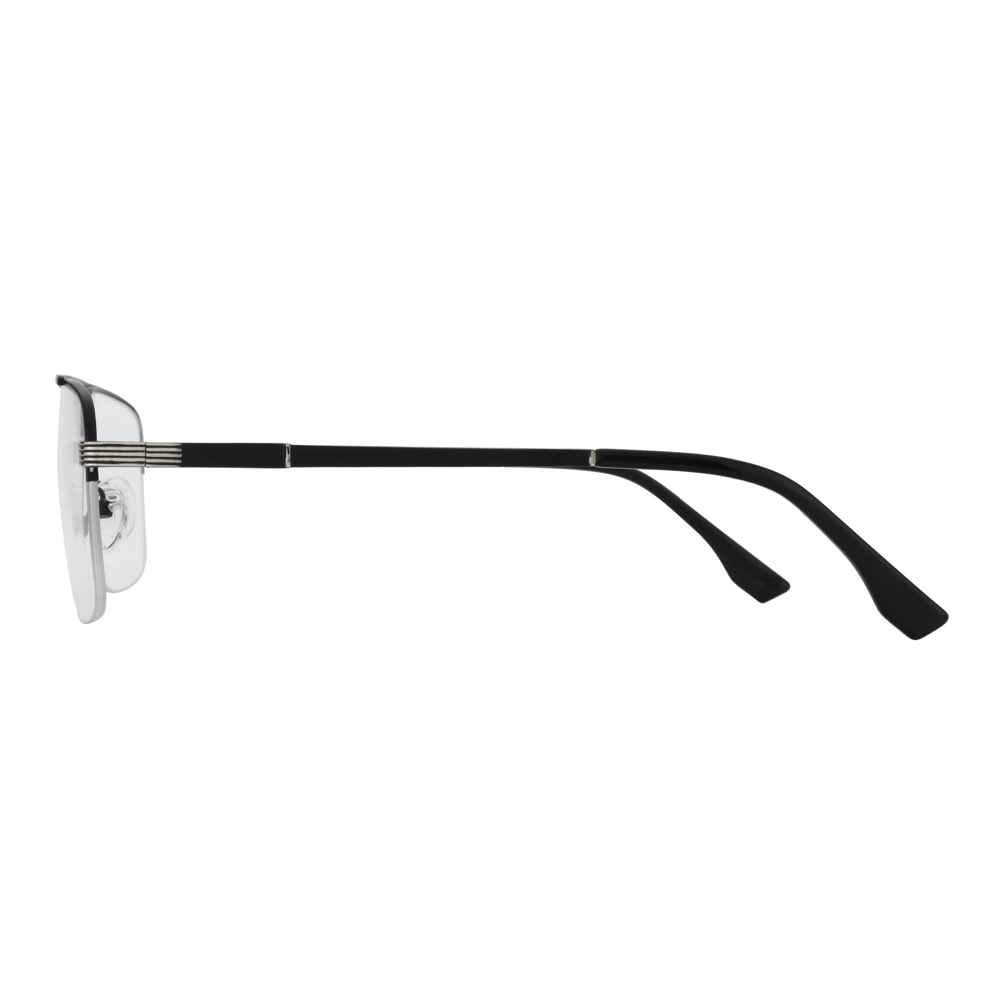 ZENOTTIC (XL Size) 2025 New Arrivals Half-frame Aviator Prescription Eyeglasses Anti Blue Ray Photochromic Optical Glasses
