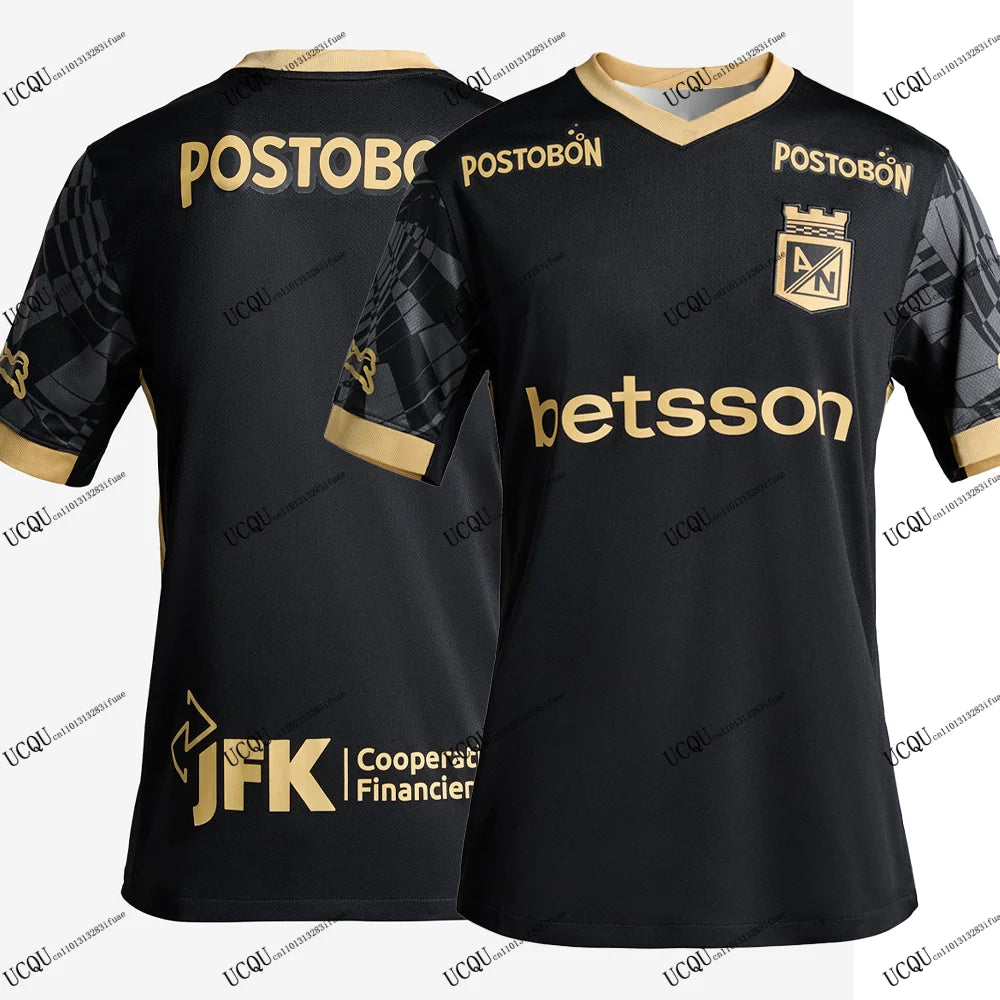 Unisex Top Atlético Nacional 2025-26 New Arrivals Colombia 3D Printed Soccer Jersey Casual T-Shirt Home Away Adult KIDs