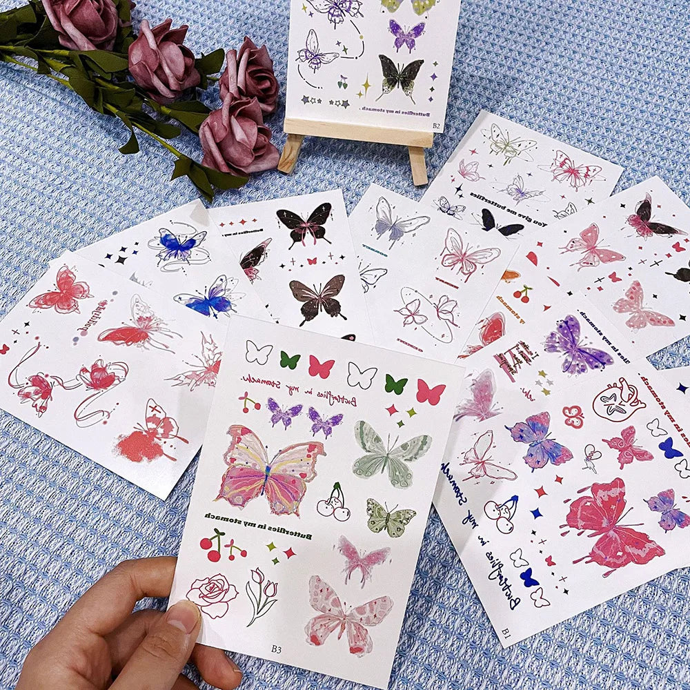 3D Face Jewelry Crystal Diamond Tattoo Stickers DIY Women Eyes Face Body Pink Heart Pearl Rhinestones 3D Makeup Art Stage