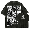 Metal Gear Solid 2 Sons of Liberty Washed T-shirt Oversized Unisex Year round clothing personality Clothes Streetwear Trendy tee