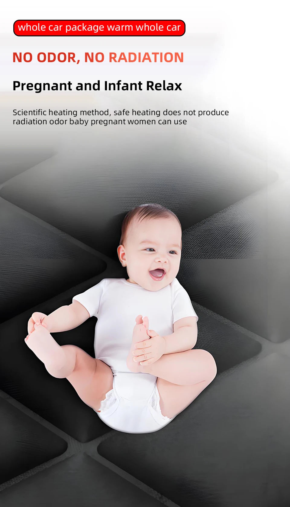 Yannice 12V Winter Heating Car Seat Cushion Fast Heated Household Cushion Keep Warm Car Seat Cover Universal Heated Seat Cushion