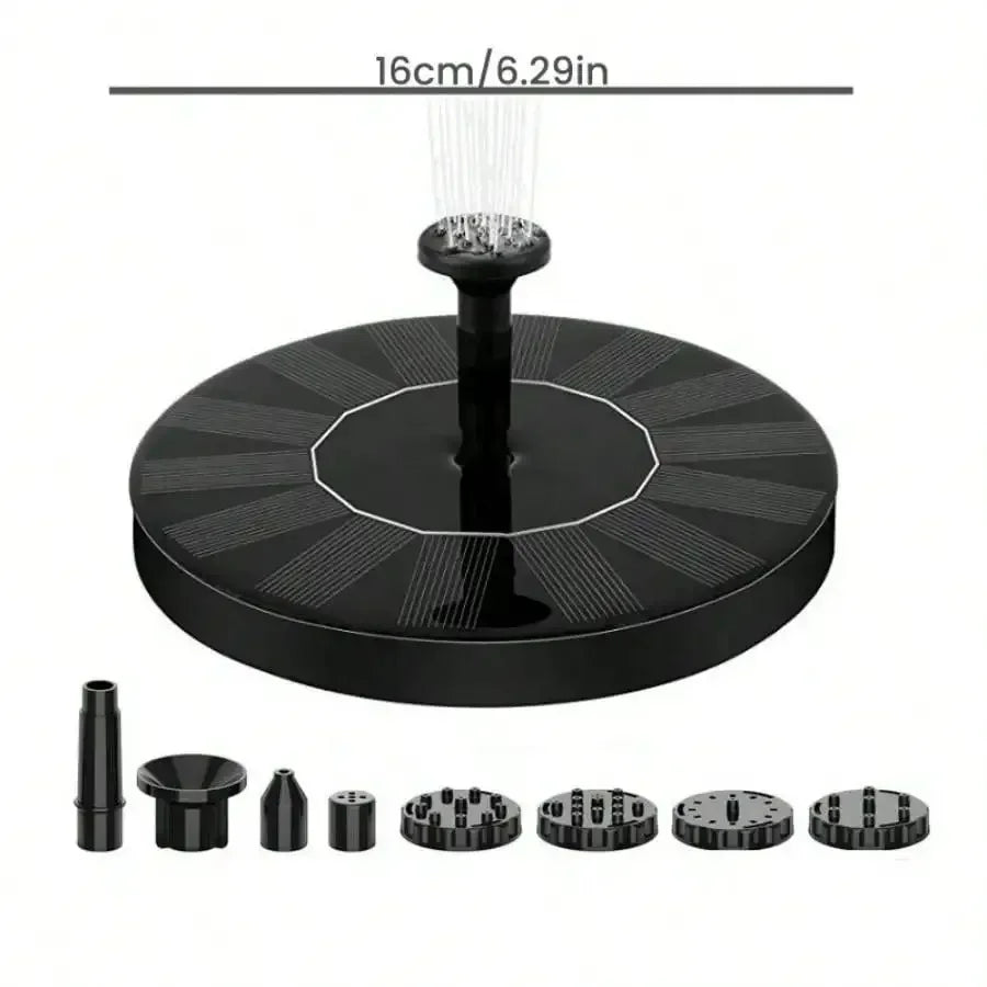 Solar Water Fountain Pool Pond Waterfall Garden Decoration Outdoor Bird Bath Mini Powered Fountain Pump For Yard Patio