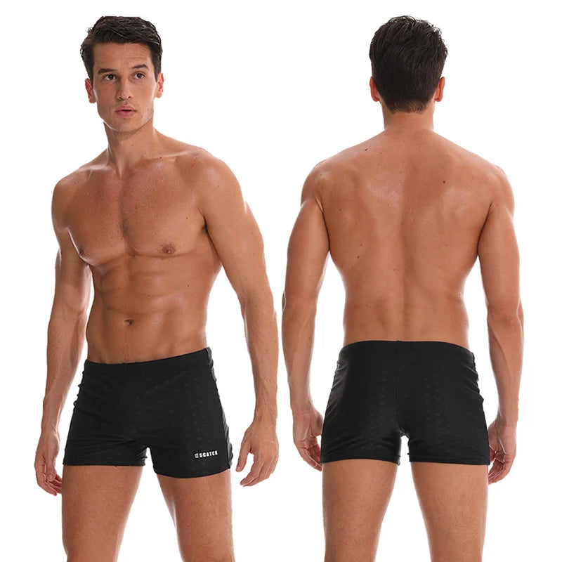 ESCATCH 2023 New Arrivals Men Swimwear Plus Size Fashion Printed Swimsuit Male High Quality Elastic Swim Trunks With Pad