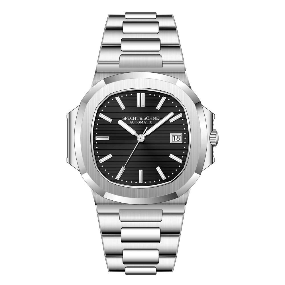 New Arrivals Specht & Söhne Mens Watches Classic Watch Automatic Watch Rose Gold Stainless Steel Relogio Masculino Waterproof