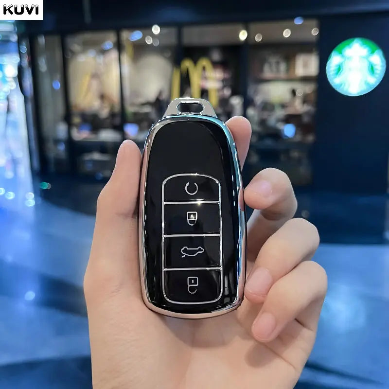 Fashion TPU Car Key Case Cover for Chery Tiggo 8 Pro Tiggo 8plus New 5 Plus 7pro Omoda 5 Car Key Protector Shell Fob Accessories