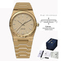 2025 V2 PAGANI DESIGN 222 men's Quartz Watch VJ21 37MM Sapphire Stainless steel Waterproof luminous Watches for men PDYS020