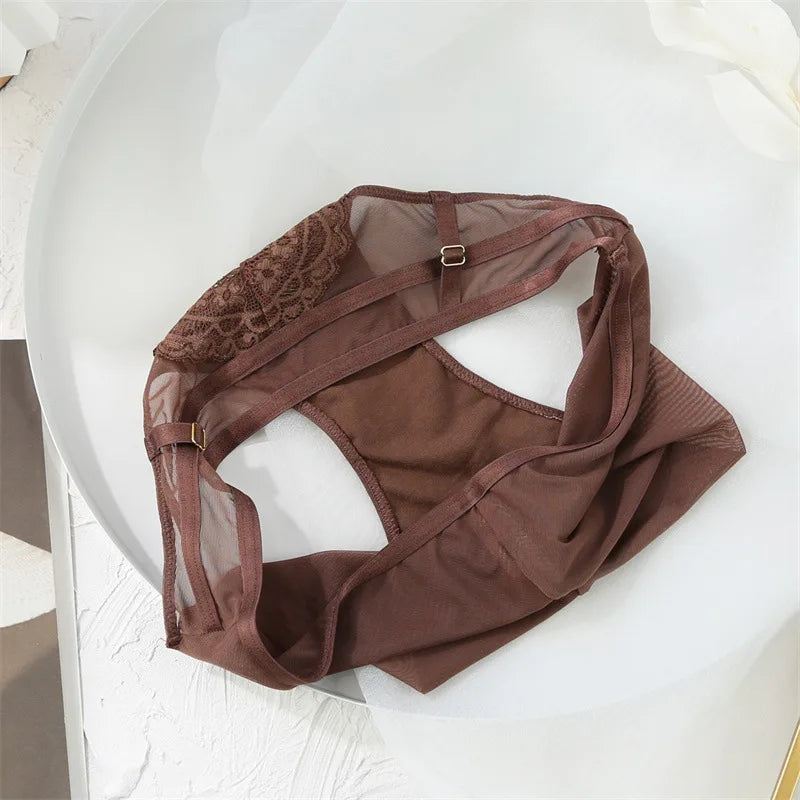 French Sexy Lingerie Underwear Lace Push Up Bra and Panties Set Beautiful High Quality Women Intimates New Arrivals